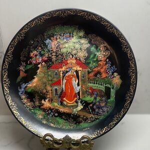 The Princess and the Seven Knights: #2 Russian Legends Plate - Bradford Exchange